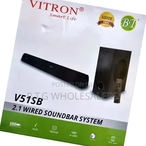 Vitron V51sb 2.1‐Channel Soundbar W/ Subwoofer Multi‐Input