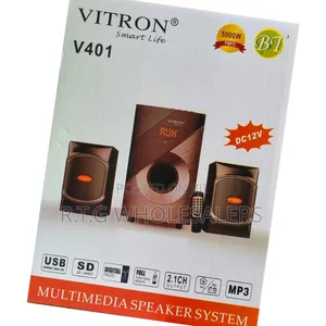 Vitron V401 2.1ch Multimedia Home Audio System W/ Usb Fm