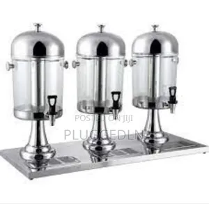 Commercial-Grade Triple Juice Dispenser,