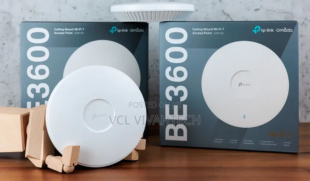 Tp-Link Be3600 Ceiling Mount Tri-Band Wi-Fi 7 Access Point - Tl-Eap723