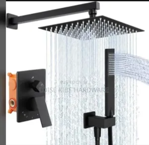 Black 5way Concealed Shower Mixer Available
