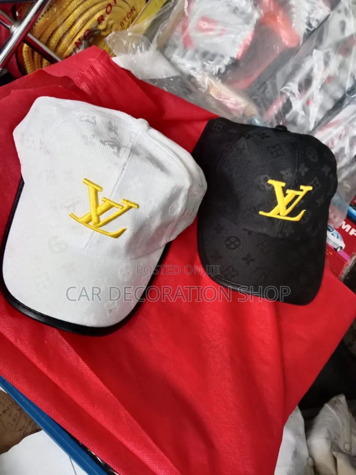2pc Breathable Washable Caps Lv