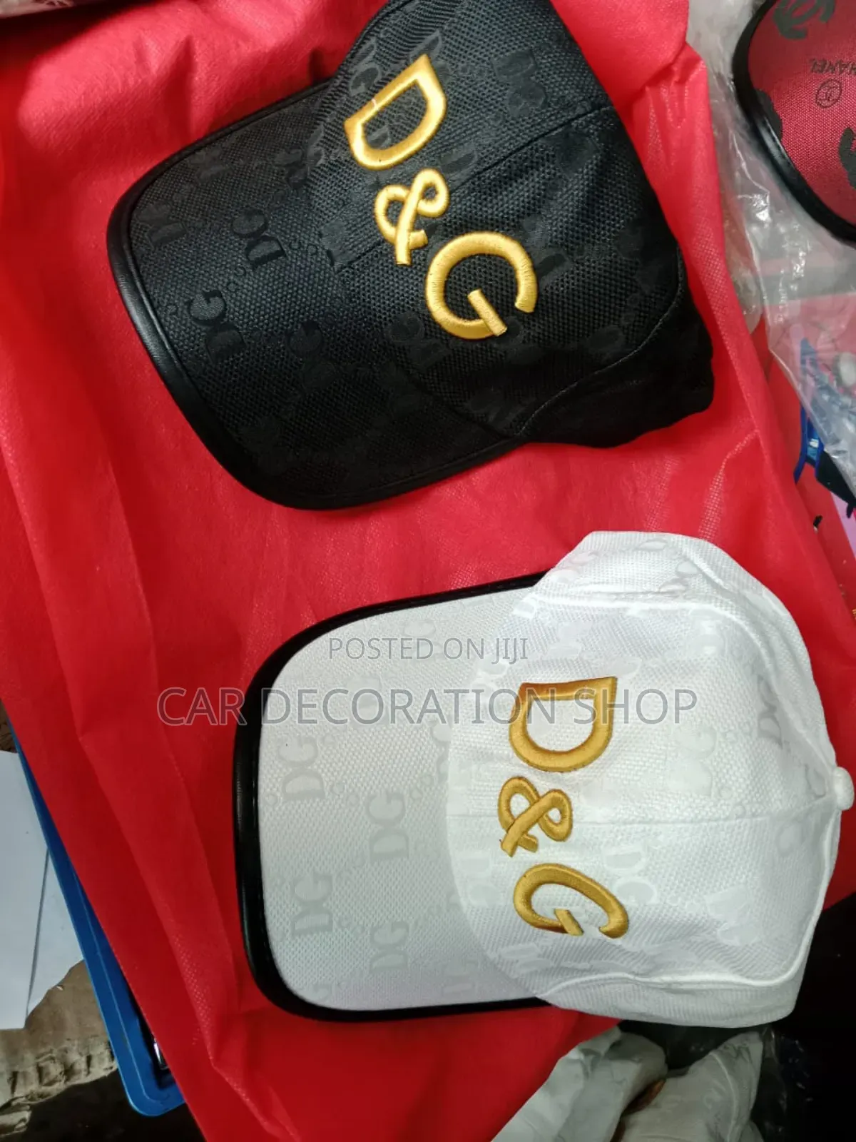 2pcs Generic Designer Chanel Custom Caps