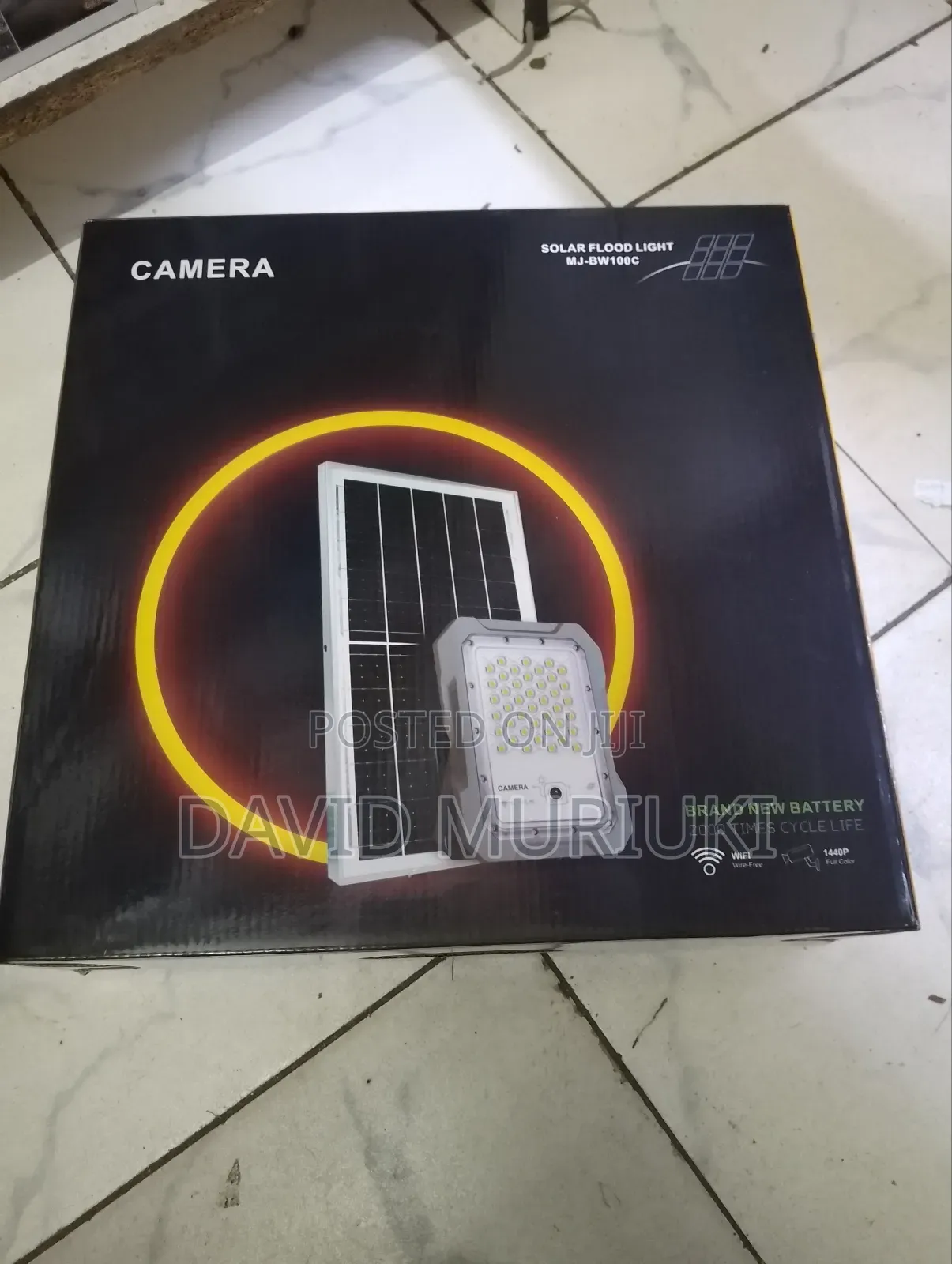 200wats Solar Floodlights With a CCTV Camera