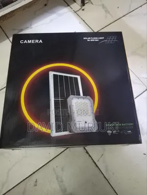 200wats Solar Floodlights With a CCTV Camera