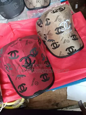 2pcs 3d D G or Chanel Outdoor Caps