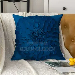 Velvet Flower Pillow Case Available