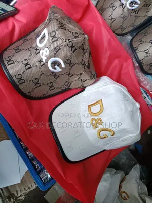 2pcs D G Letter 3d Adult Unisex Caps