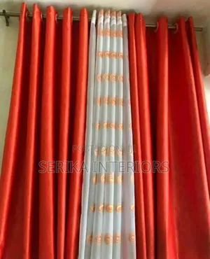 Orange Curtains Curtains Environmental Friendly Robertson's