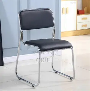 Office Chairs; High-Quality Chrome Frame Stack Chair