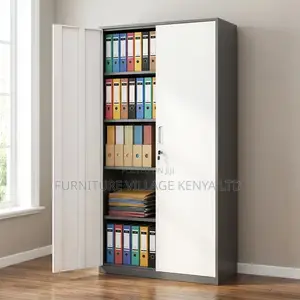 Office Cabinet; 2-door Full Metallic Office Filling Cabinet