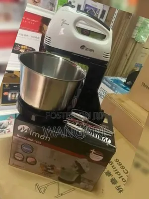 Hand Mixer With Bowl Miman Mm-1620