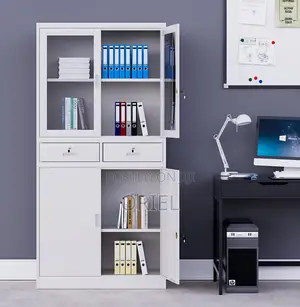 Office Cabinets; Space-Saving Metal Document Organizer Cabinet