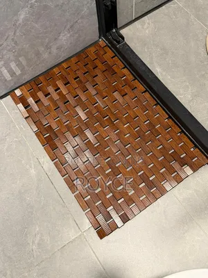 Bamboo Wood Mat- [ 60cm * 40cm]