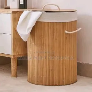 Foldable Wooden Laundry Basket