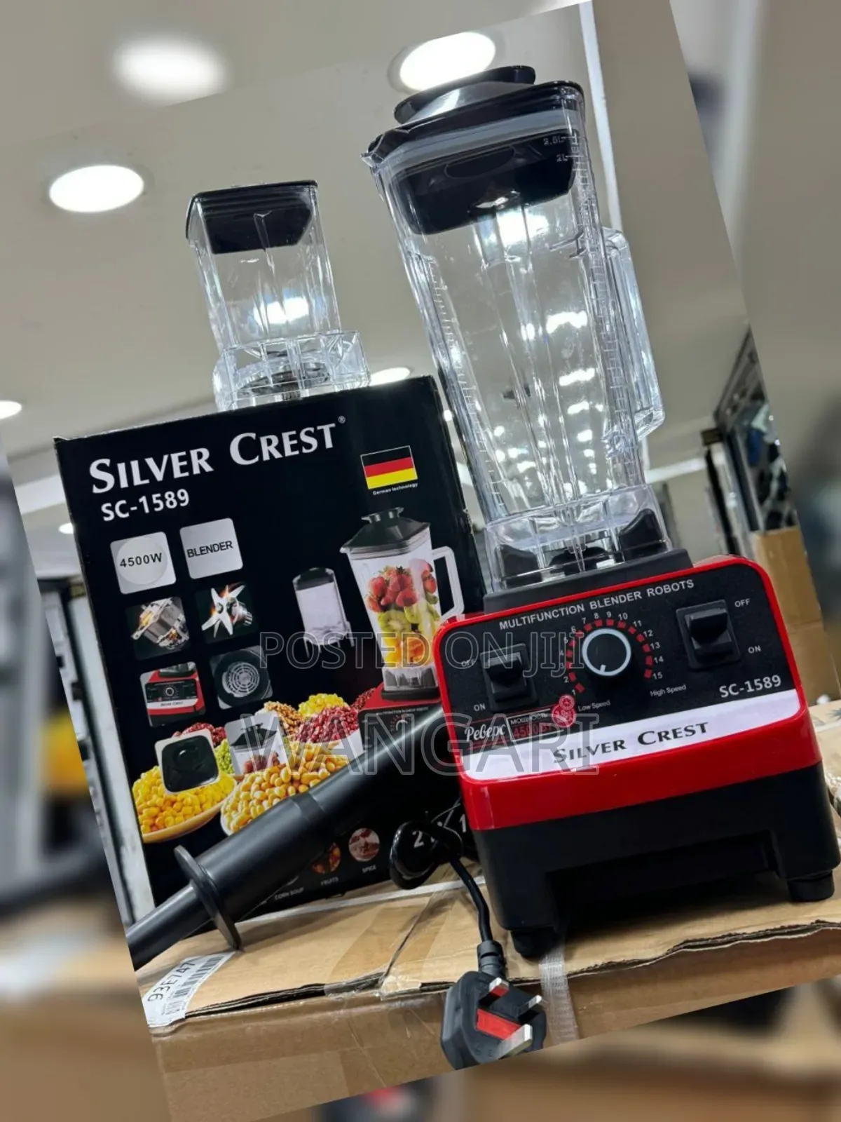 2 in 1 Commercial Blender