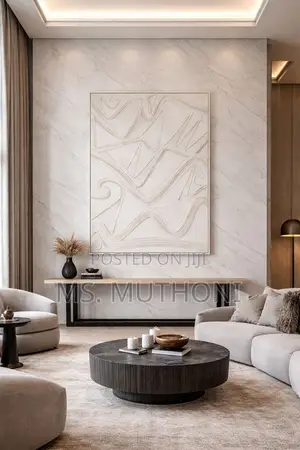 Geometric Pattern Sculptural Textured Wall Art