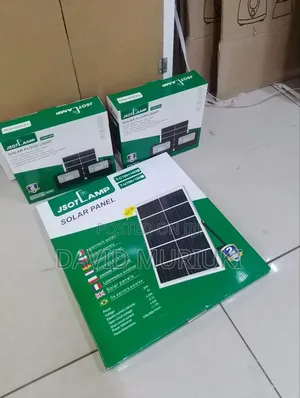 100w + 100wats Solar Floodlights