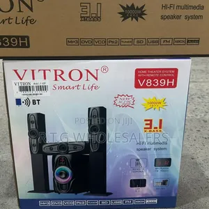 Vitron V838 3.1 Tall Boy Subwoofer With Bluetooth
