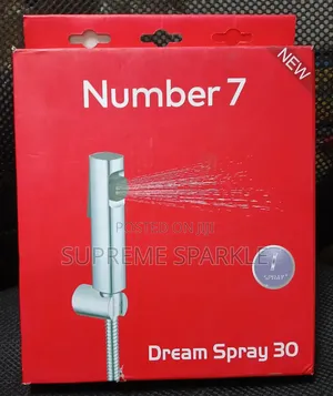 Number 7 Silver Arabic Shower,