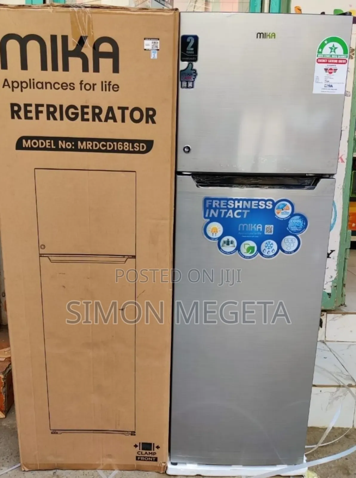 168litres Mika Fridge