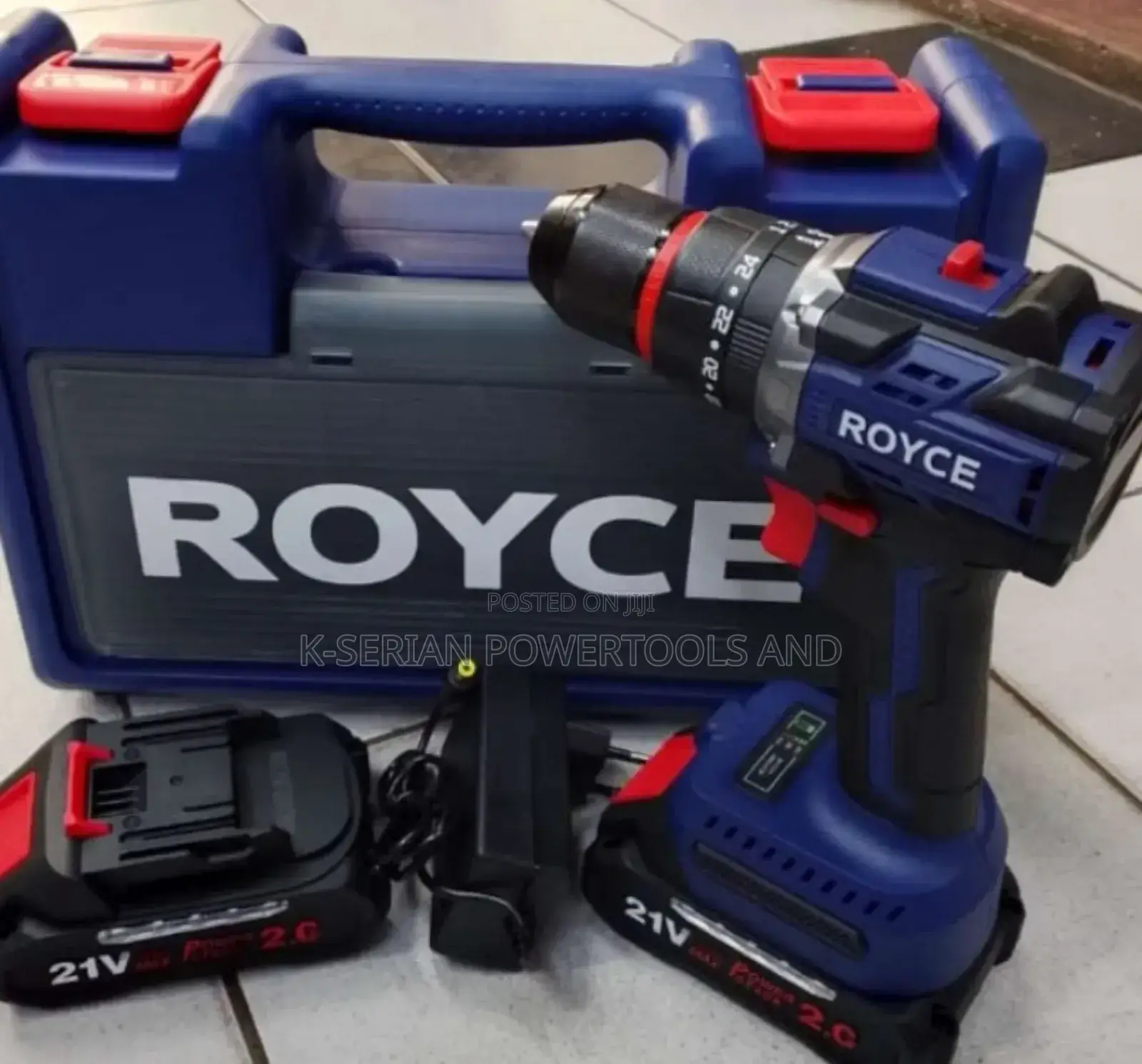 Original Royce Cordless Brushless Drill/Rechargeable Brushless Drill