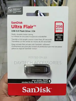 Sandisk Ultra Flair Usb 3.0 Flash Drive – 256gb
