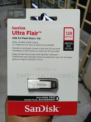 Sandisk Ultra Flair Usb 3.0 Flash Drive – 128gb
