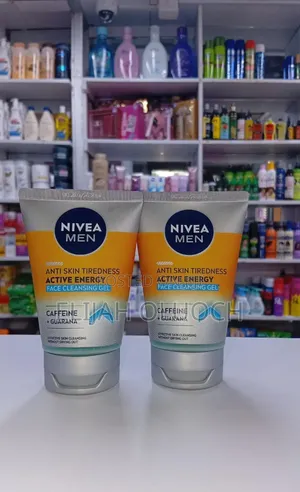 Nivea Men Active Energy Face Wash Gel.