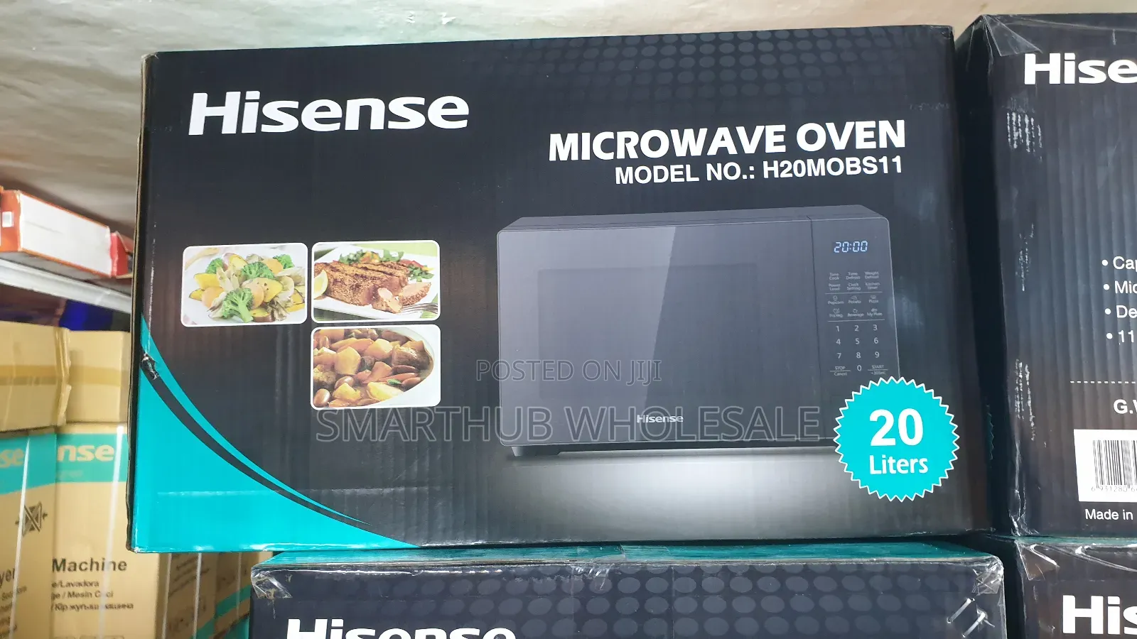 Hisense Microwave-- Hisense 20l Microwave Oven Black Colour