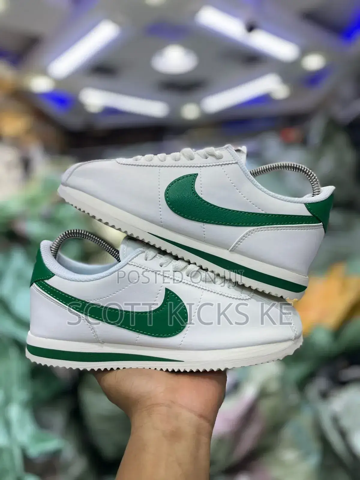 Nike Cortez White Green 