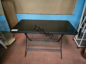 Rectangular Folderable Table Black