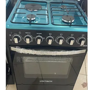 Unitech 60×60 Cm 3+1 Standing Cooker – Gas Electric Oven