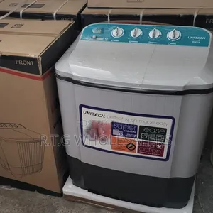 Unitech 7.5 Kg Twin Tub Semi‐Automatic Washing Machine – Top Load