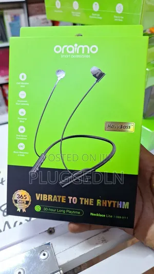 Oraimo Necklace Lite (Model Oeb-311) Neckband Wireless Earphones.