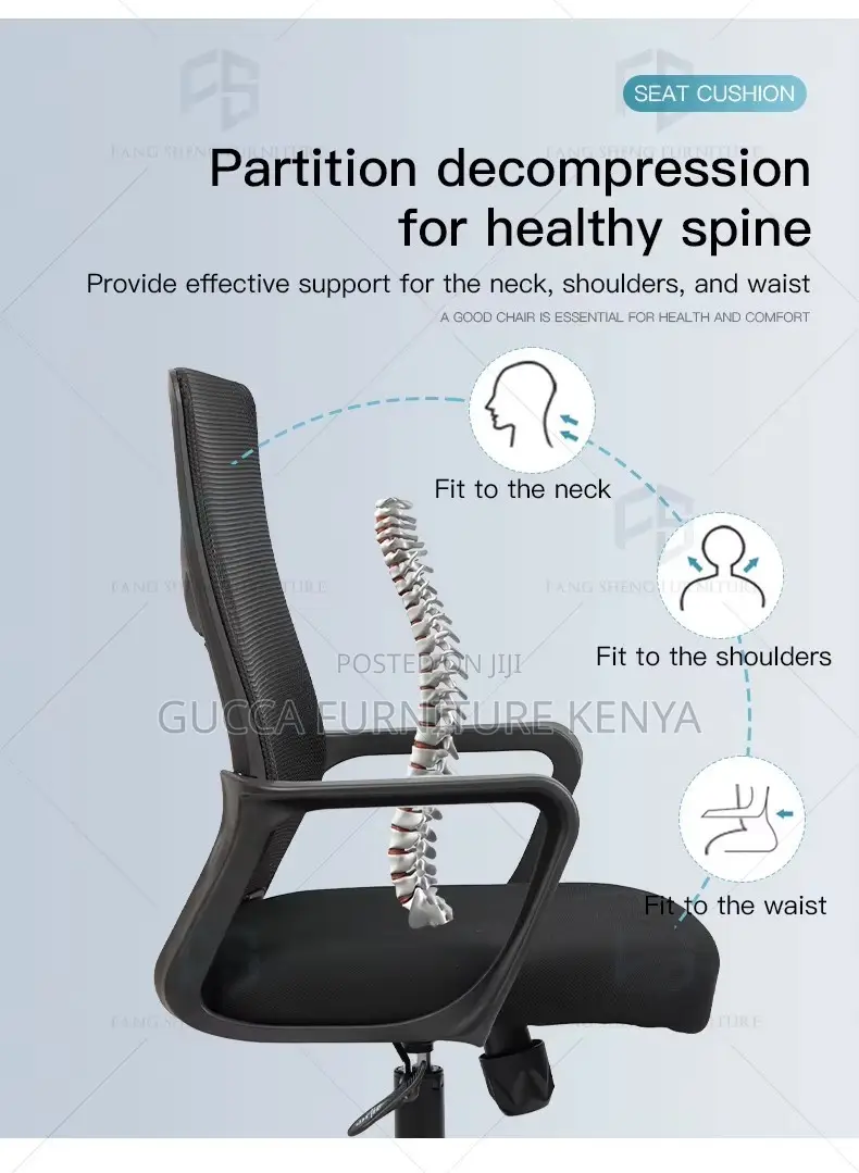 Mid-back Mesh Ergonomic Mid-back Office Seat