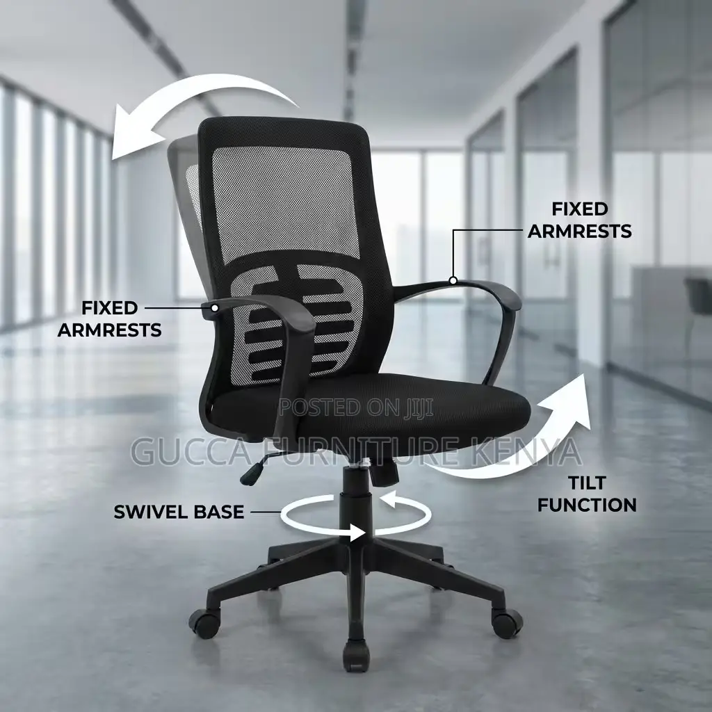 Mid-back Mesh Ergonomic Mid-back Office Seat