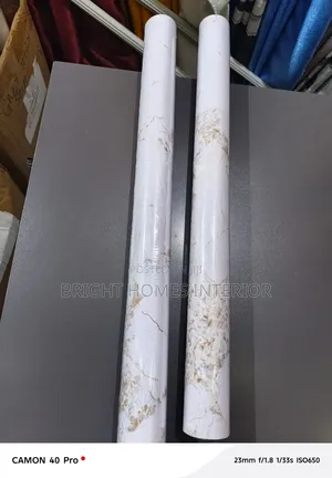 White Brown Marble Contact Paper Peel and Stick