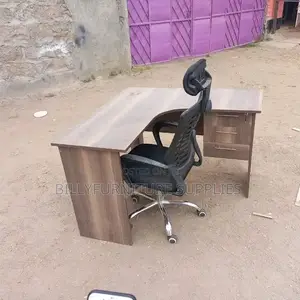 L Shaped and Office Mesh Chair With Wheels