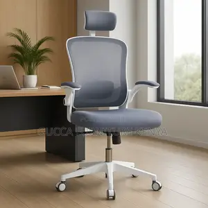 High-back Ergonomic Chair With Flip Armrest