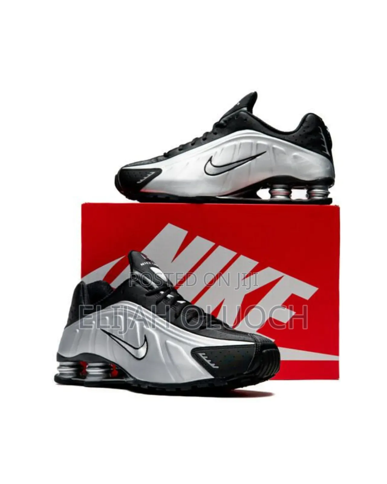 Nike Shox R4 Black Silver 🔥

Quality 👌🏽
