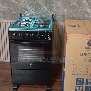 Euroken 3 Gas + 1 Electric Standing Cooker 50×55 Cm