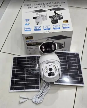 6mp Ubox Outdoor Solar Powered Security Camera, 6mp Dual Lens Camera
