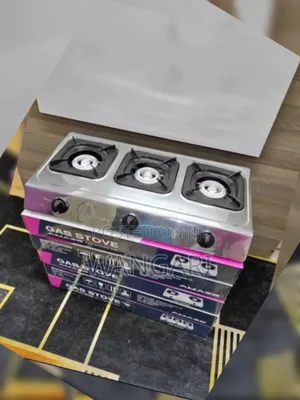 Amaze 3gass Stove , Stainless Steel