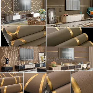 Brown Wallpaper Beautiful Tv Area Brown Wallpapers