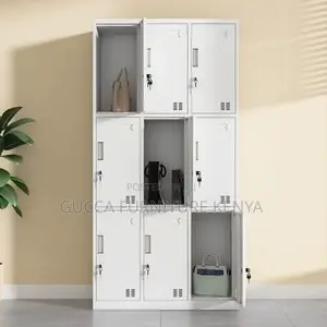 9-locker Metallic Office Filling Cabinet