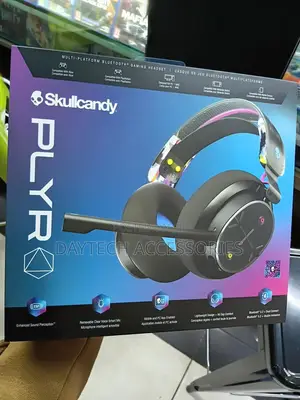 Skullcandy Plyr Wired/Wireless Over-Ear Gaming Headset, Black