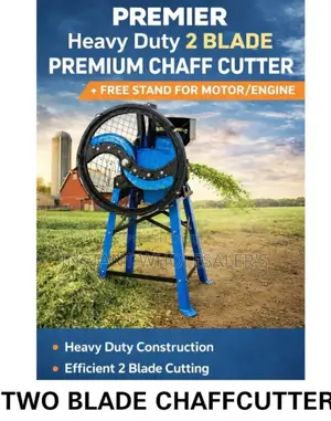 Commercial Chaff Cutter 2 Blades With Motor