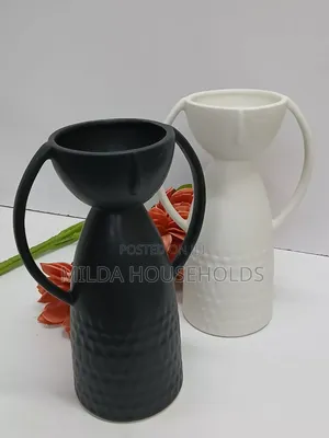 Face Decorative Flower Vase