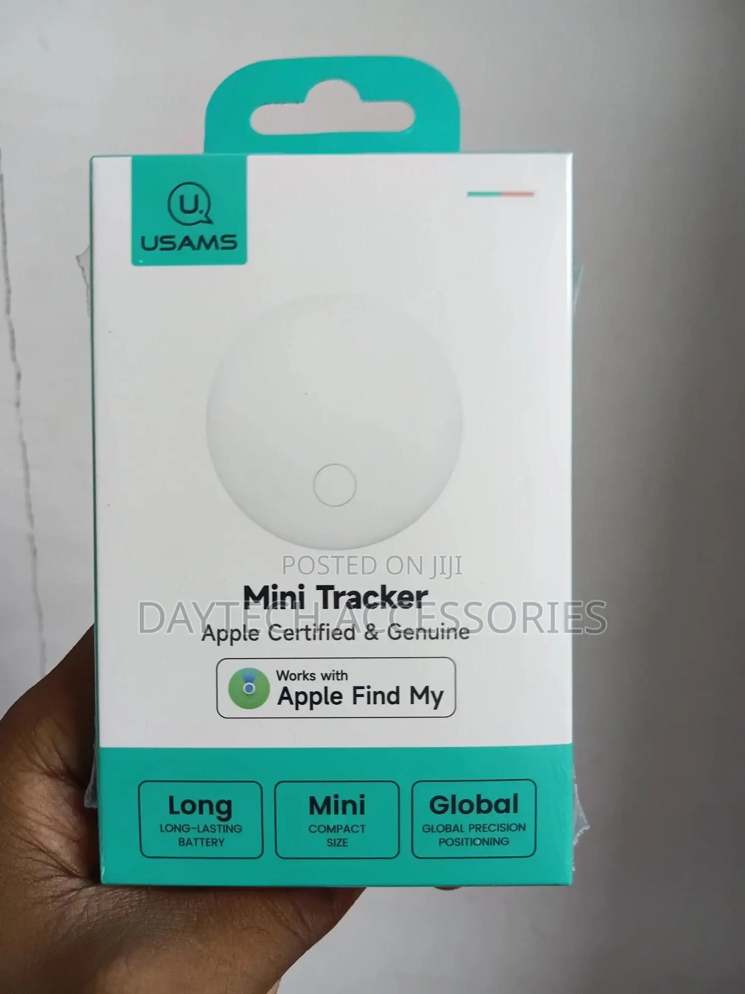 This Is a Usams Mini Tracker to Help Locate Lost Items.